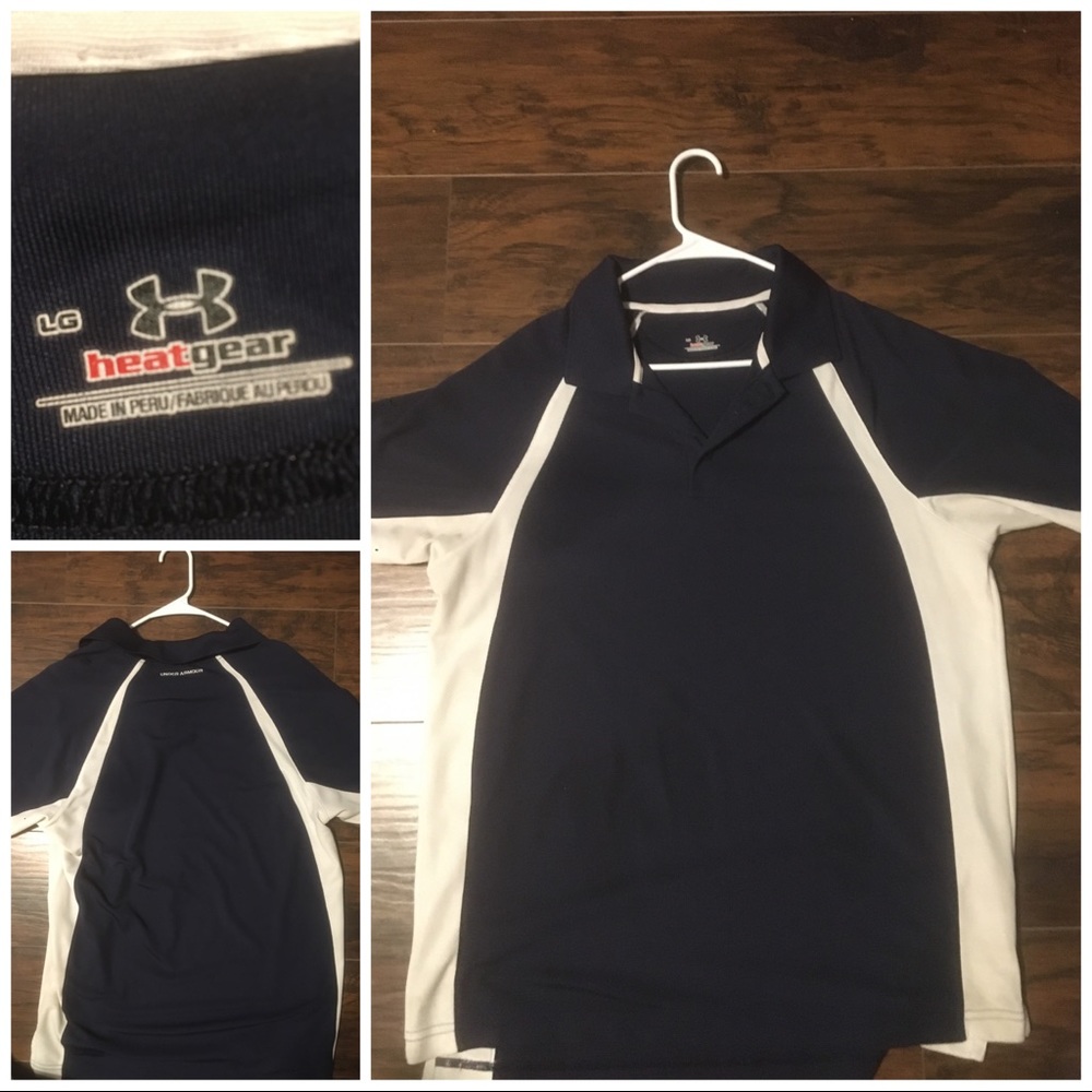 Under armor heat gear polo